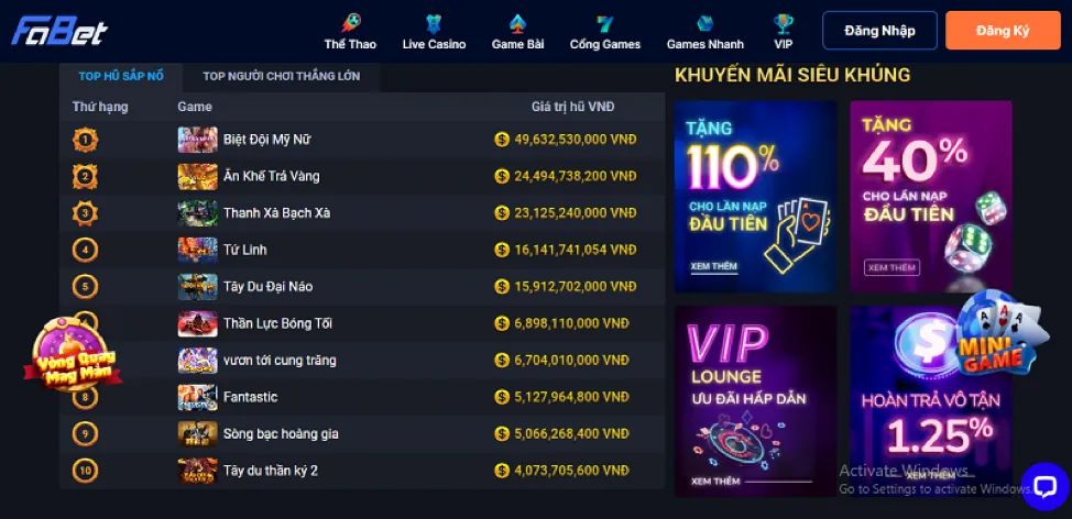 Giải đấu casino b66 code với giải thưởng lớn